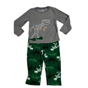 Simple Joys by Carter’s Boys Dinosa Fleece Pajamas Size 5T